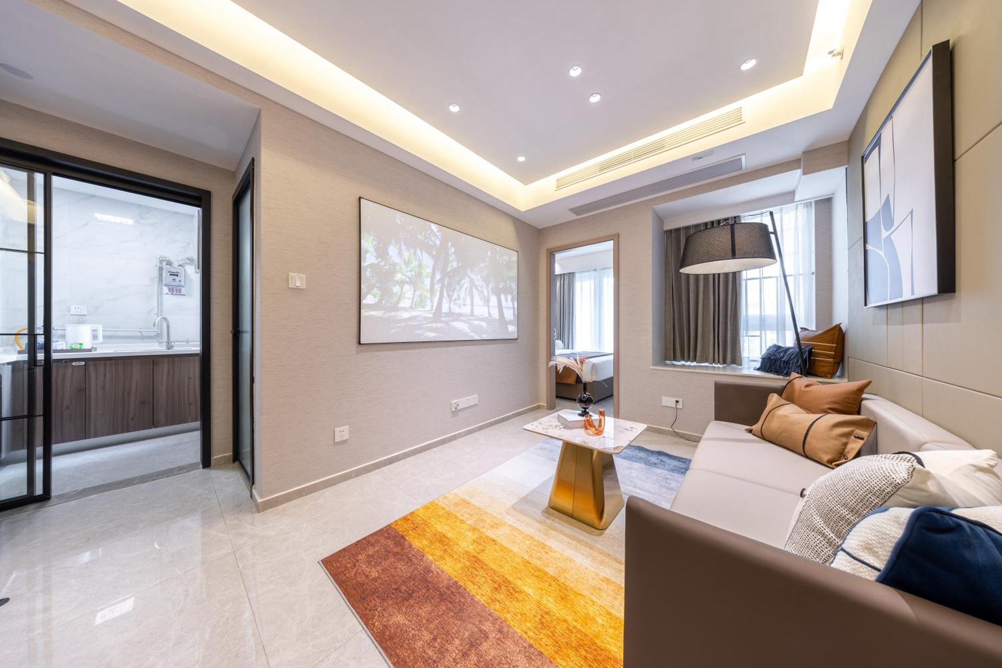 Boruisi Video And Audio Light House - Shenzhen Convention And Exhibition Center Gangxia Metro Station Aparthotel Exterior photo